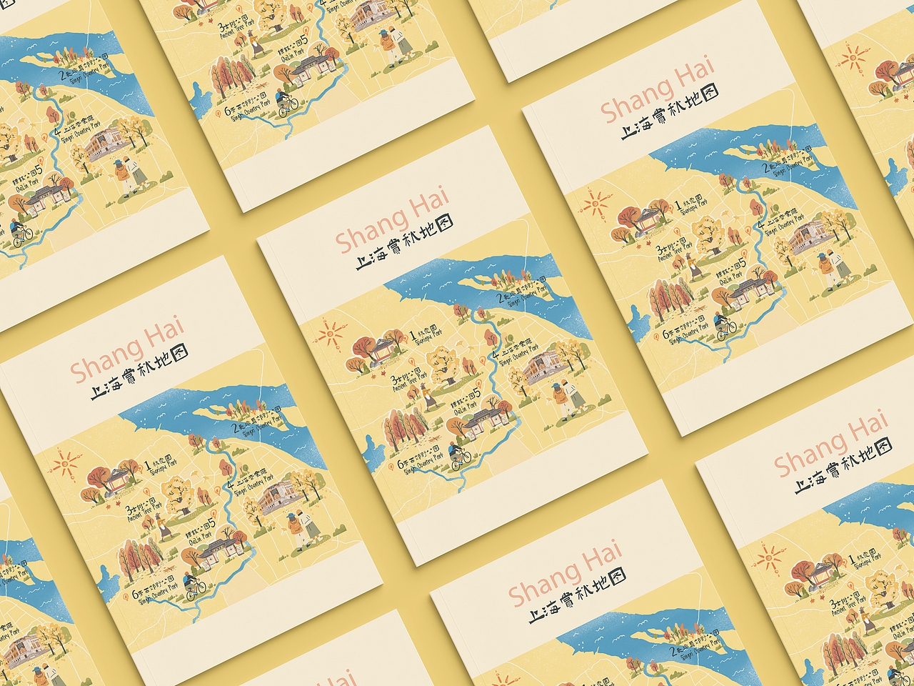 上海四季赏景地图