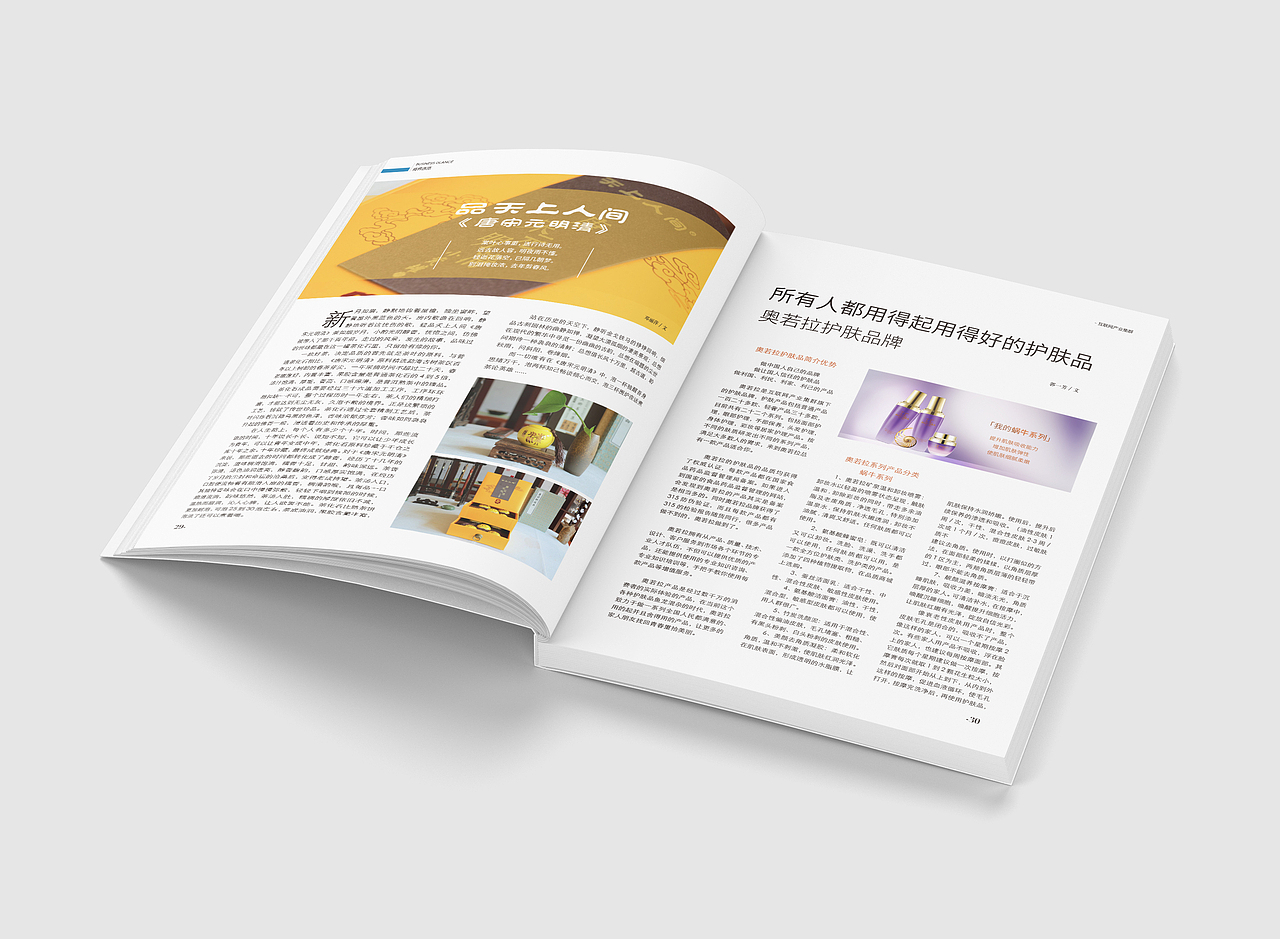 平面设计—杂志