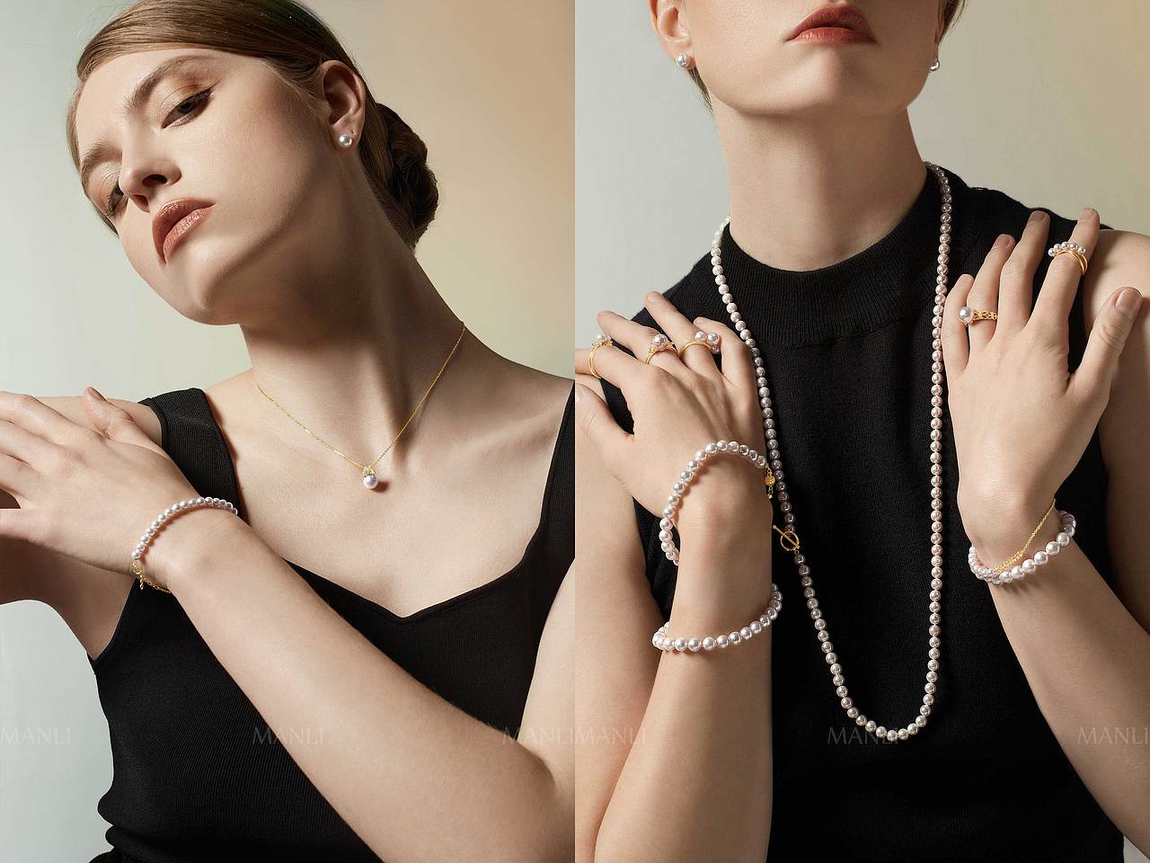 珠宝珍珠类模特拍摄