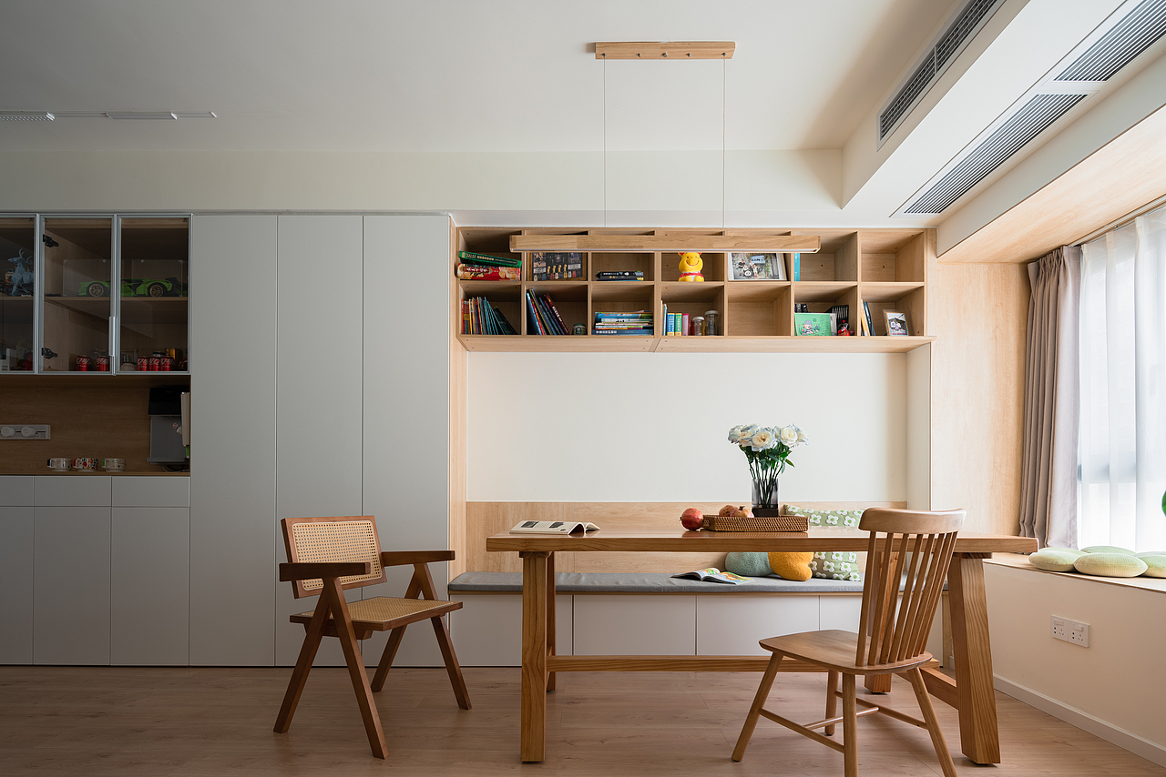 有木设计——奶油原木风装修、树屋房、打造梦幻亲子房