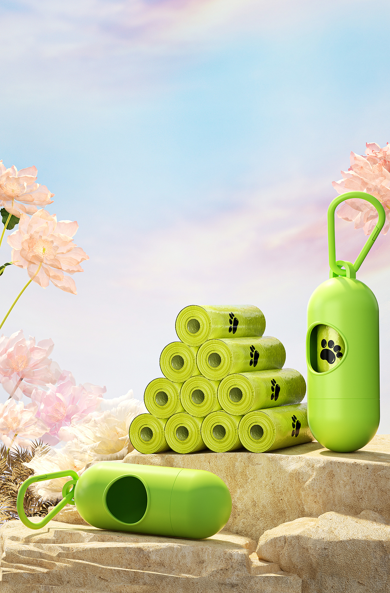 角色KV海报 母婴产品动态设计（图ZMzU2NDUyMDgw） - 产品 - 站酷设计师ZattC4D原创素材 - 站酷ZCOOL