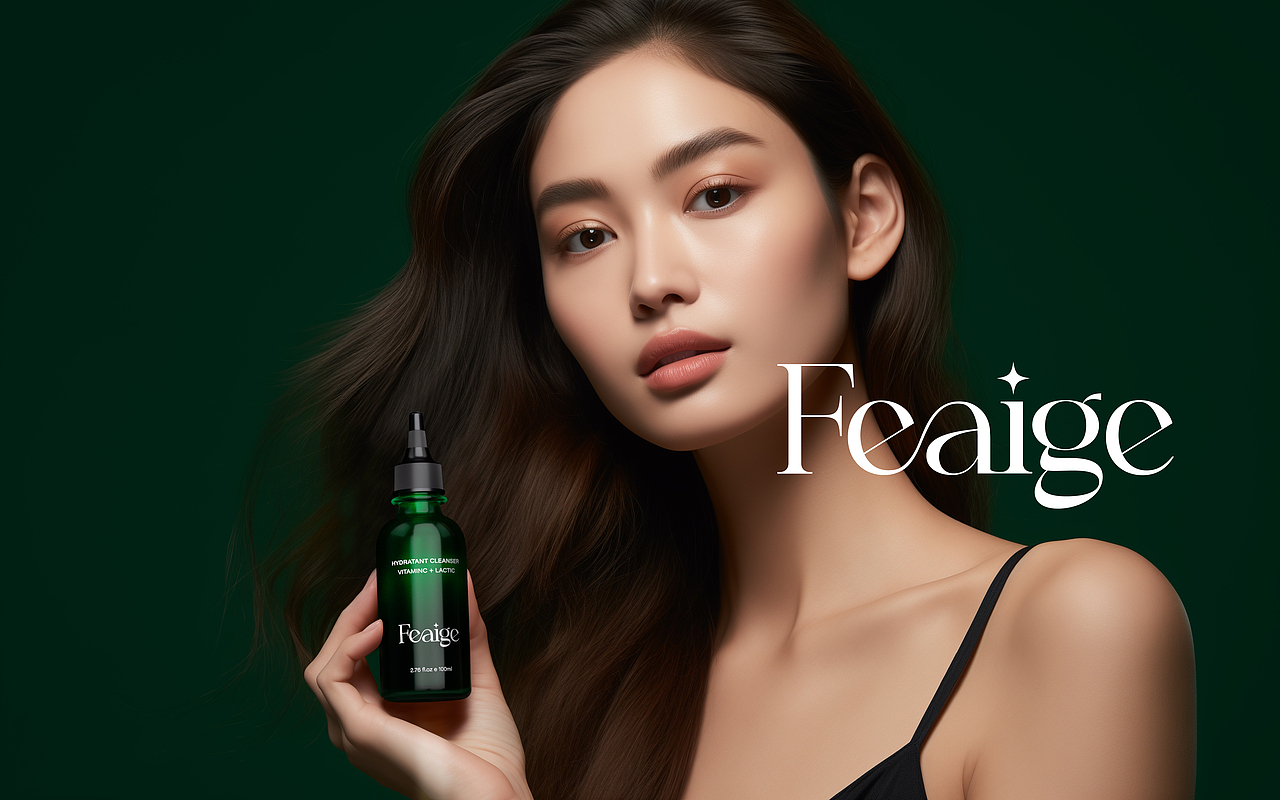 AI商业落地项目 降本70% | 美妆护肤品牌形象+包装设计