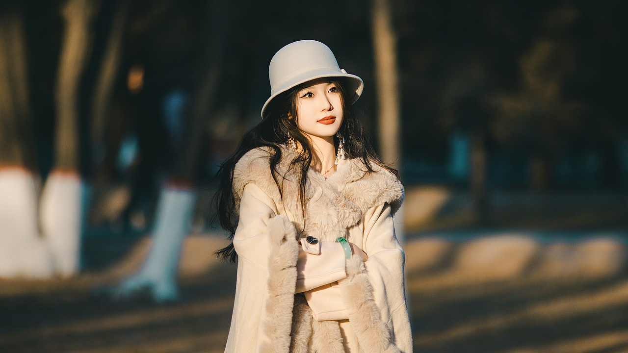 冬日恋歌-少女摄影