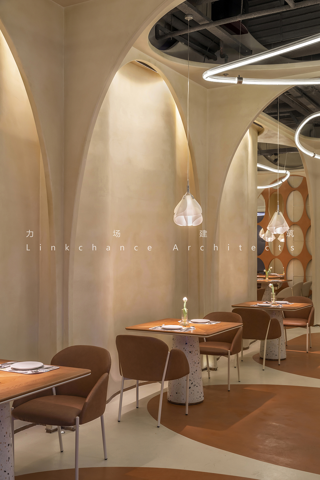 Meet 11花漾餐厅（图ZMzI2NzU1Mzg0） - 酒店餐饮设计 - 站酷设计师力场建筑原创素材 - 站酷ZCOOL