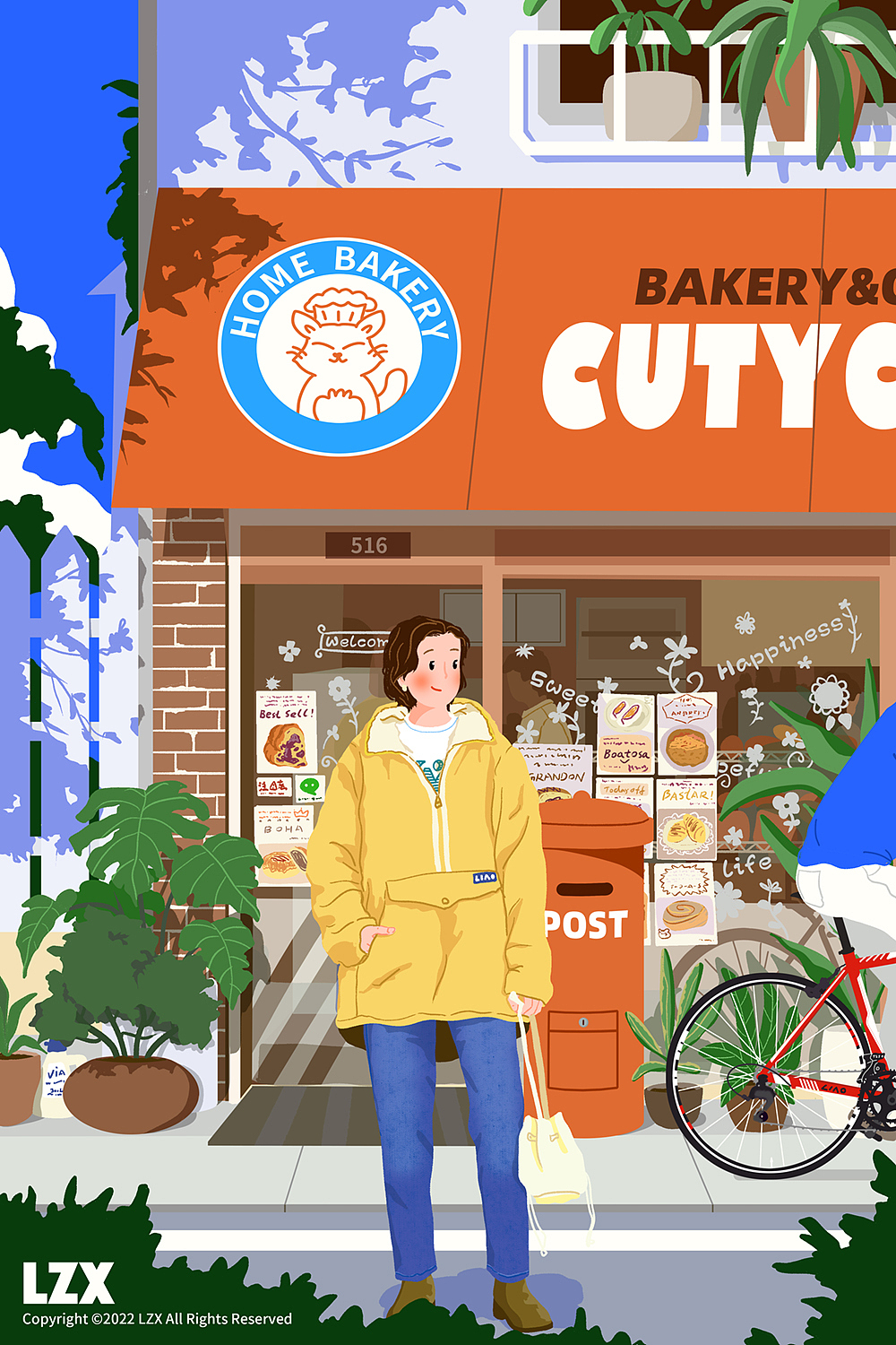 扁平风商稿与习作（图ZMzAyMzY1Nzc2） - 商业插画 - 站酷设计师廖无患原创素材 - 站酷ZCOOL