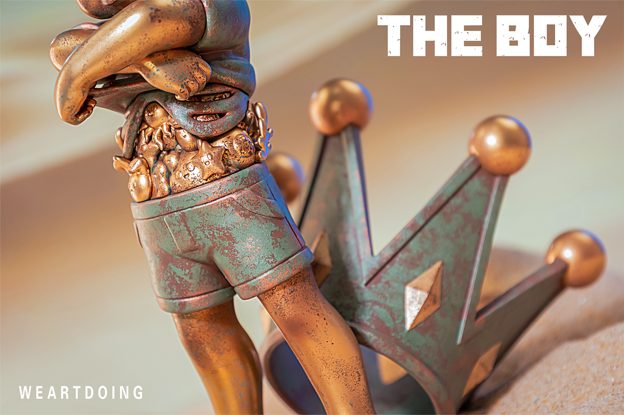 The Boy幻童雕像系列|在宇宙中寻找存在的意义（图ZMzQxMzQ5ODQw） - 玩具 - 站酷设计师WeArtDoing原创素材 - 站酷ZCOOL