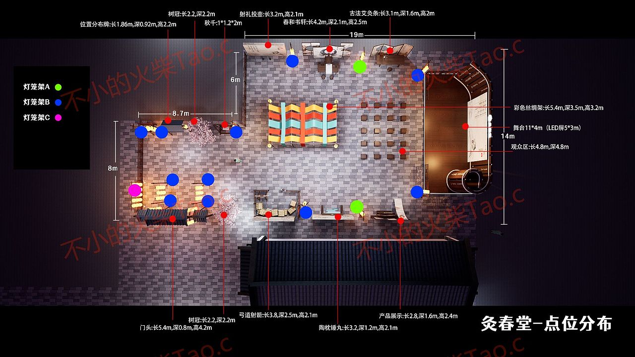 灸春堂-活动布置