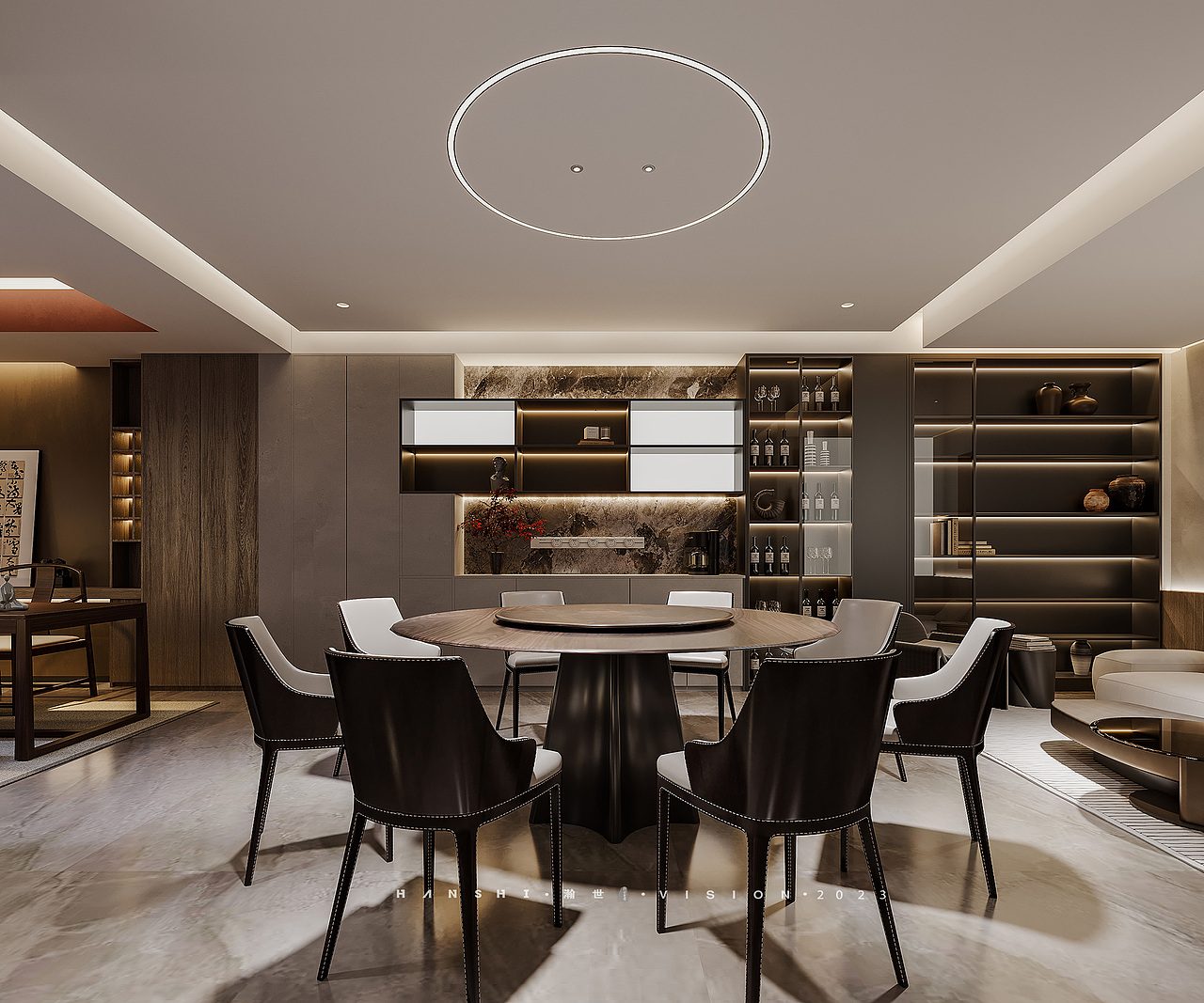 现代意式别墅一瀚世表现