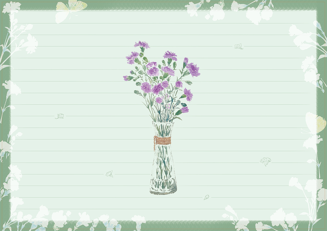 清纯挚爱 康乃馨主题拍纸本、便签本