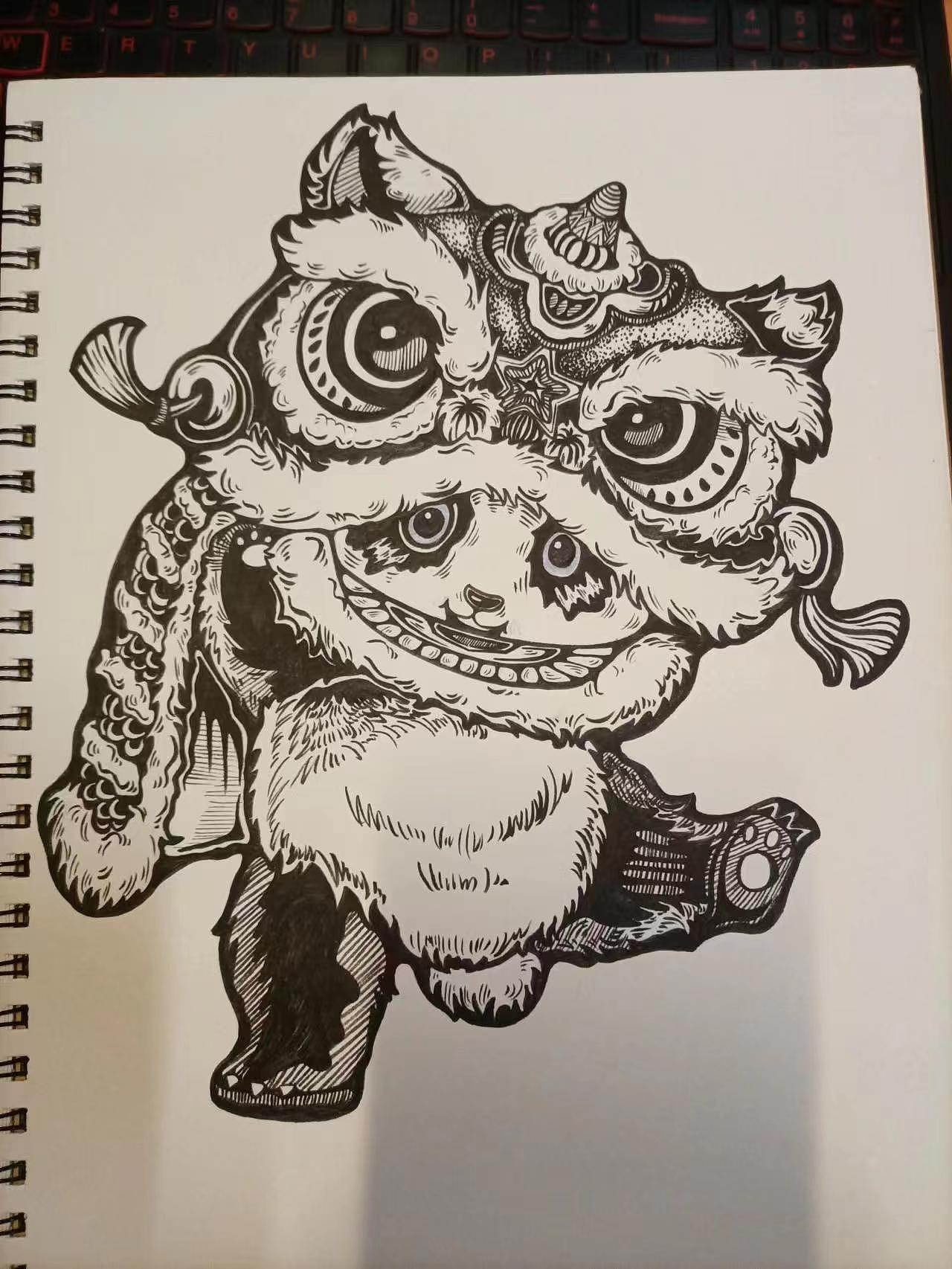 黑白畫（圖ZMzQyODM1MjQw） - 創(chuàng)作習(xí)作 - 站酷設(shè)計(jì)師刷牙的青蛙原創(chuàng)素材 - 站酷ZCOOL