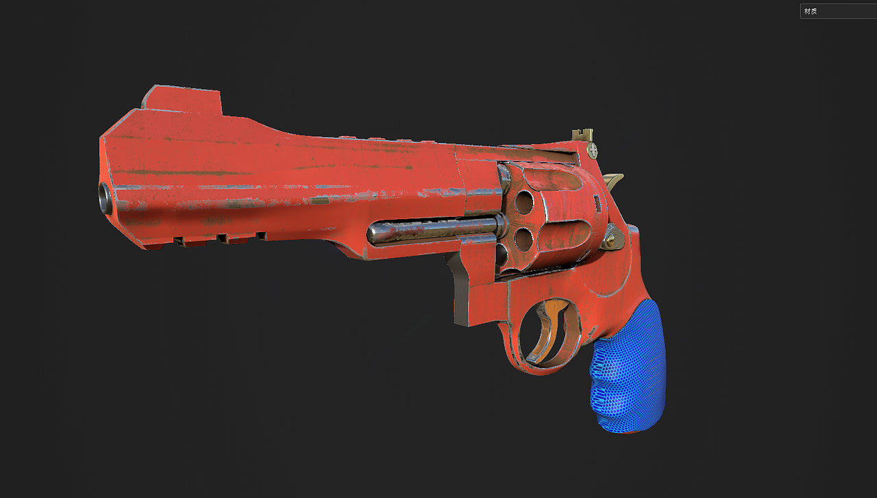 C4D-R8左轮手枪建模渲染—— R8一响爹妈白养（图ZMzMzODk4ODQ4） - 产品 - 站酷设计师务檀原创素材 - 站酷ZCOOL
