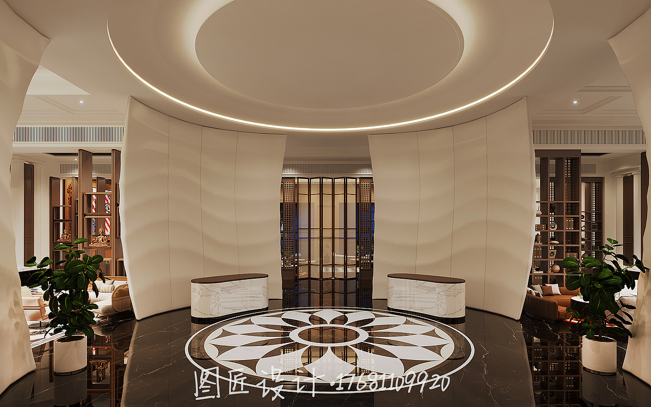 展厅设计 . 场域串联,虚实对立!