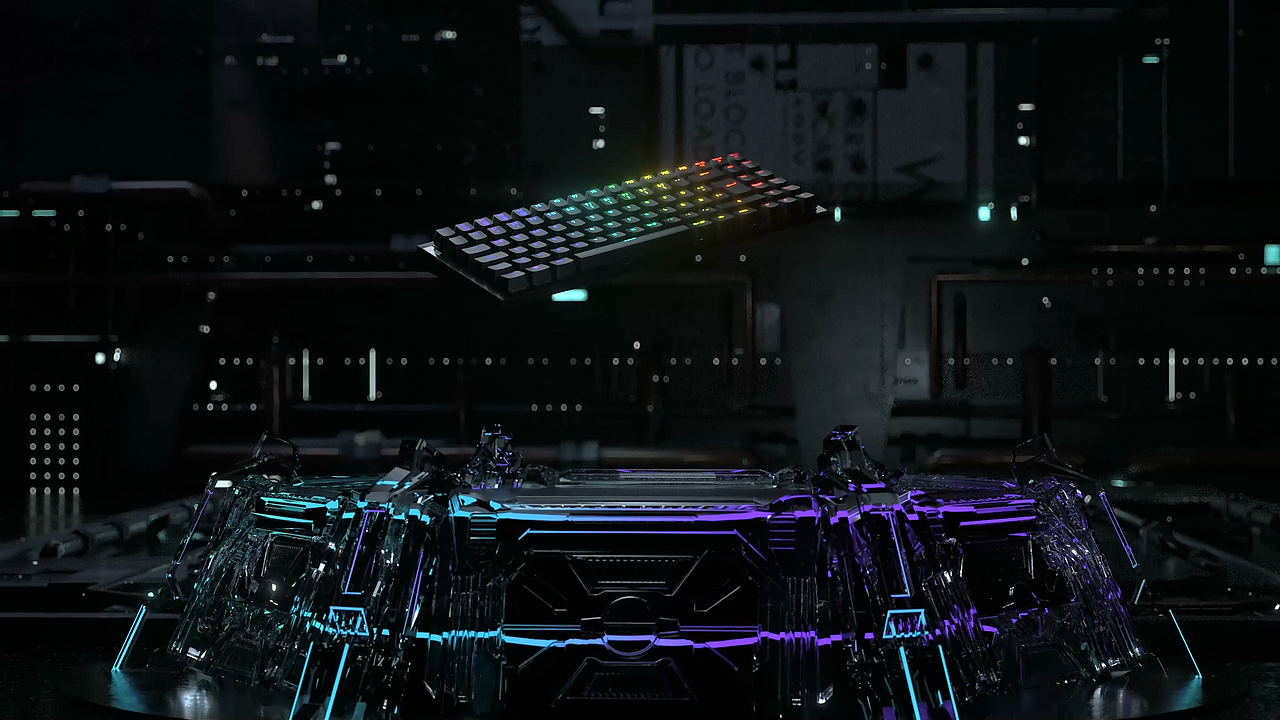 产品动画作品：机械键盘动画，让你陷入华丽的视觉陷阱（图ZMzI1MDgzMDY4） - 动画/影视 - 站酷设计师创造点滴原创素材 - 站酷ZCOOL