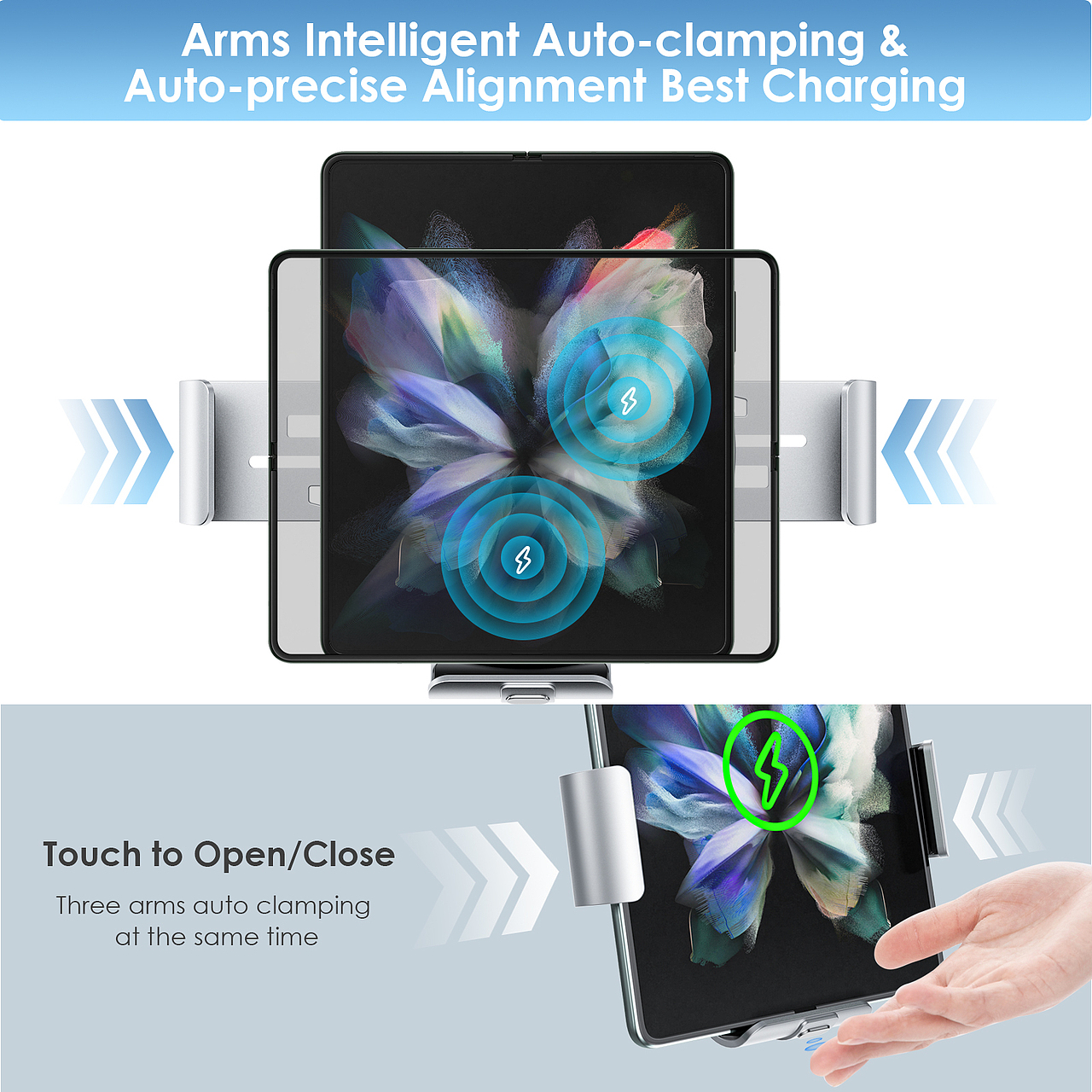 三星Z FLIP手机车载无线充