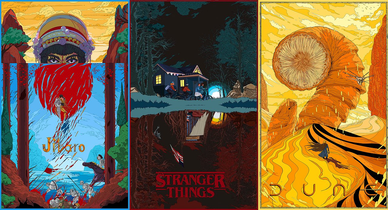 2022个人部分插画作品集