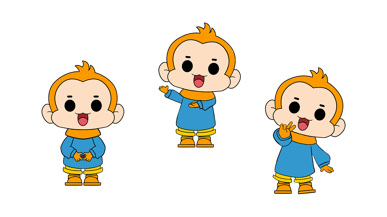 機靈猴（圖ZMzE2NDYzNzI0） - 商業(yè)插畫 - 站酷設(shè)計師九街姑娘原創(chuàng)素材 - 站酷ZCOOL