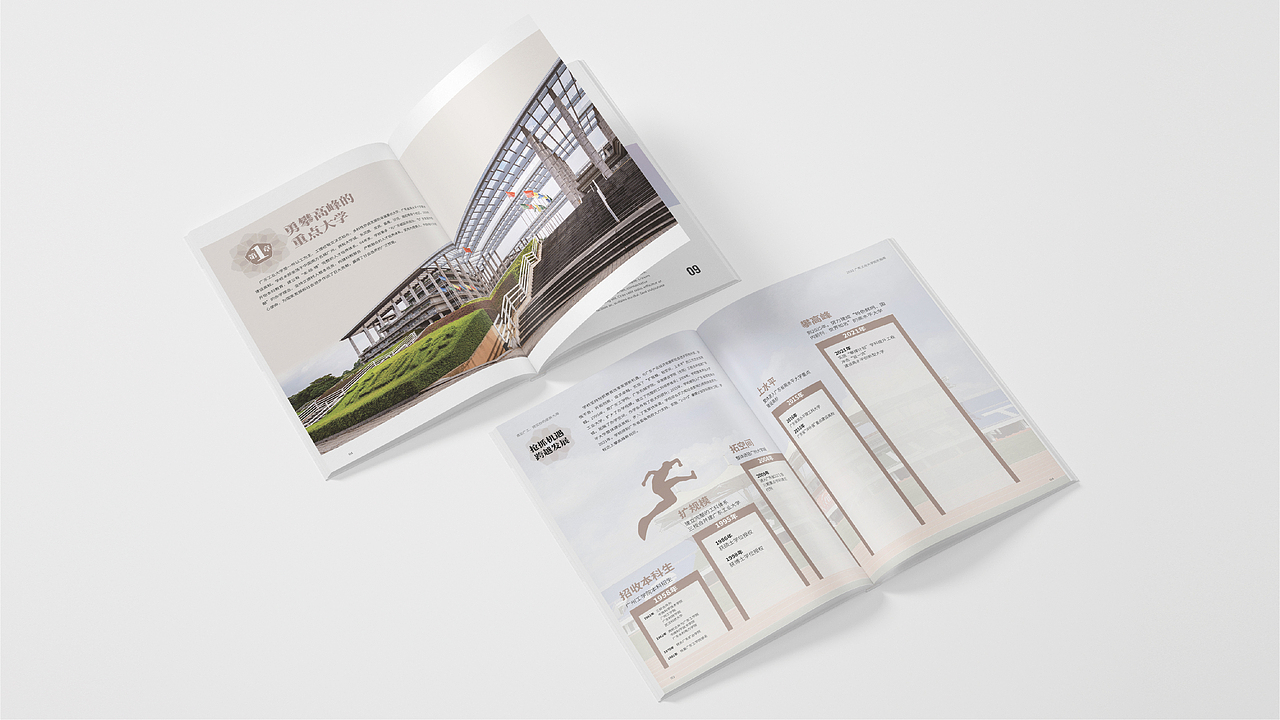 大学招生手册、招生指南、画册设计（图ZMzI5NTYyNTcy） - 书籍/画册 - 站酷设计师EYN88888原创素材 - 站酷ZCOOL