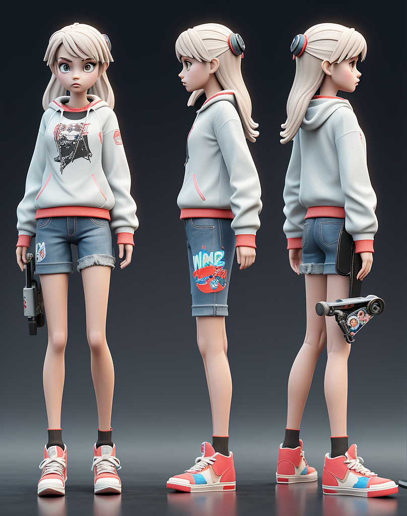 我和AIGC亦师亦友 | IP三视图