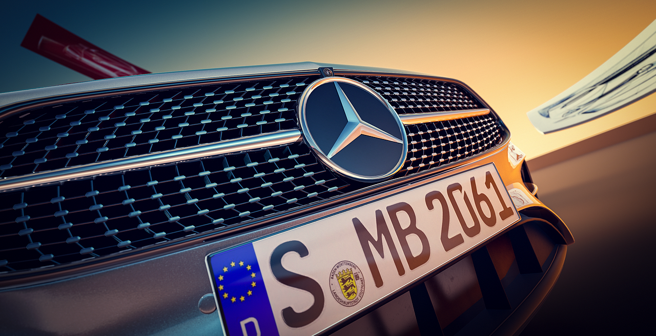 Mercedes Benz E-Class_汽车CGI_几何场景篇（图ZMzM3MTEyNDA4） - 机械/交通 - 站酷设计师易乘风原创素材 - 站酷ZCOOL