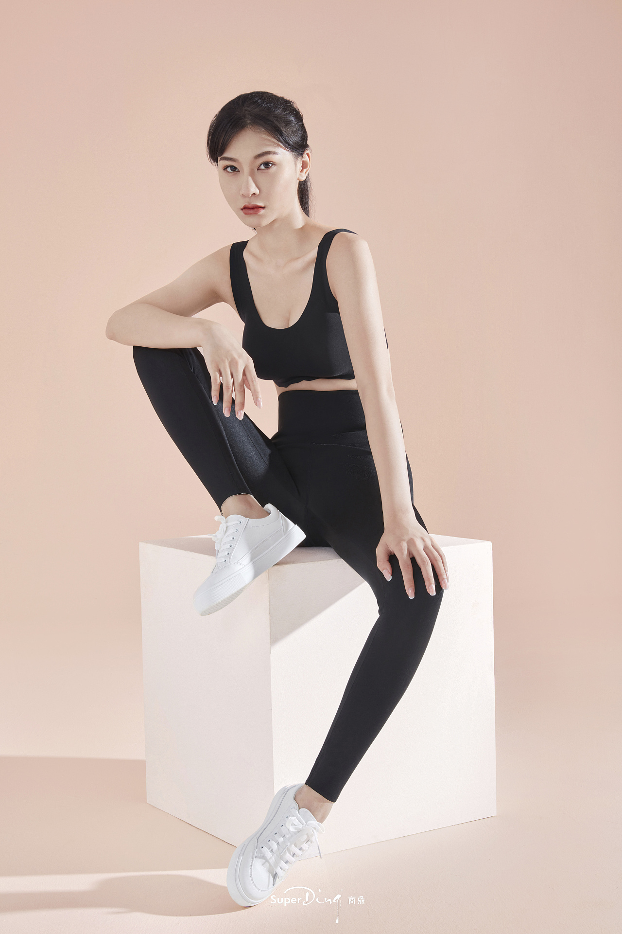 桑桃鲨鱼裤 光腿裤 瑜伽裤拍摄|日系风