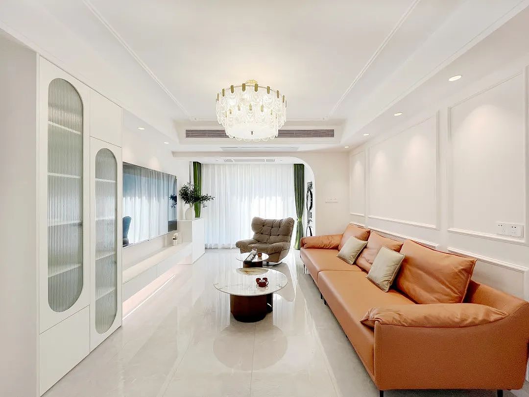 深圳装修丨120m²写意轻法式，温润精致的浪漫居所（图ZMzI1MzM0Mzcy） - 家装设计 - 站酷设计师深圳岚庭装饰原创素材 - 站酷ZCOOL