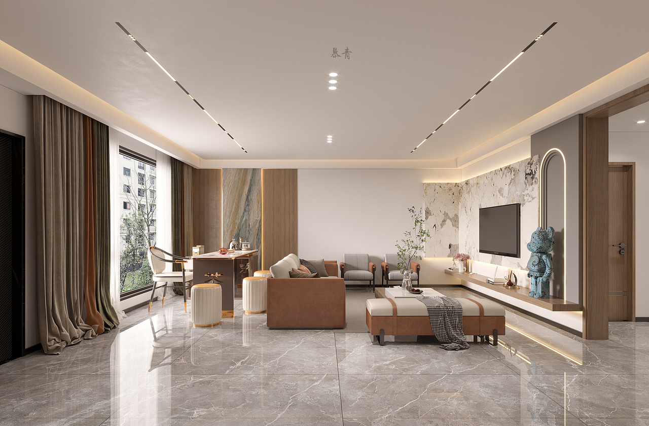 现代无主灯|简约不简单_慕青15385130130-站酷zcool