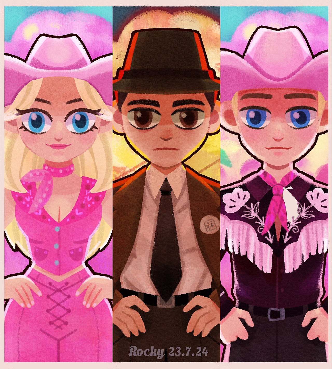 2023同人插画汇总（图ZMzU4OTU0NzE2） - 商业插画 - 站酷设计师插画师Rocky原创素材 - 站酷ZCOOL