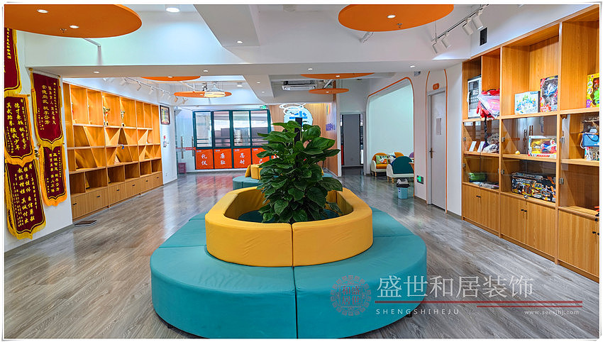 合肥跆拳道馆装修_大厅装修实景