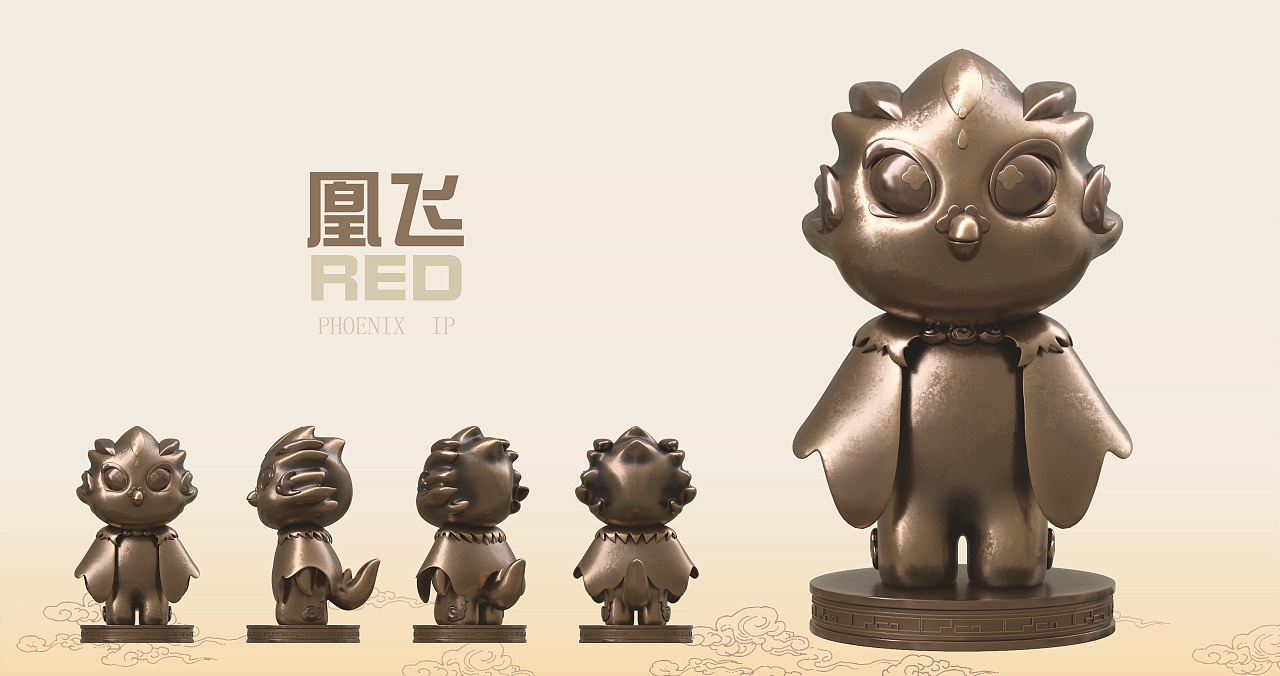【上古神兽】| 凤凰IP形象设计/原创潮玩IP (可授权)