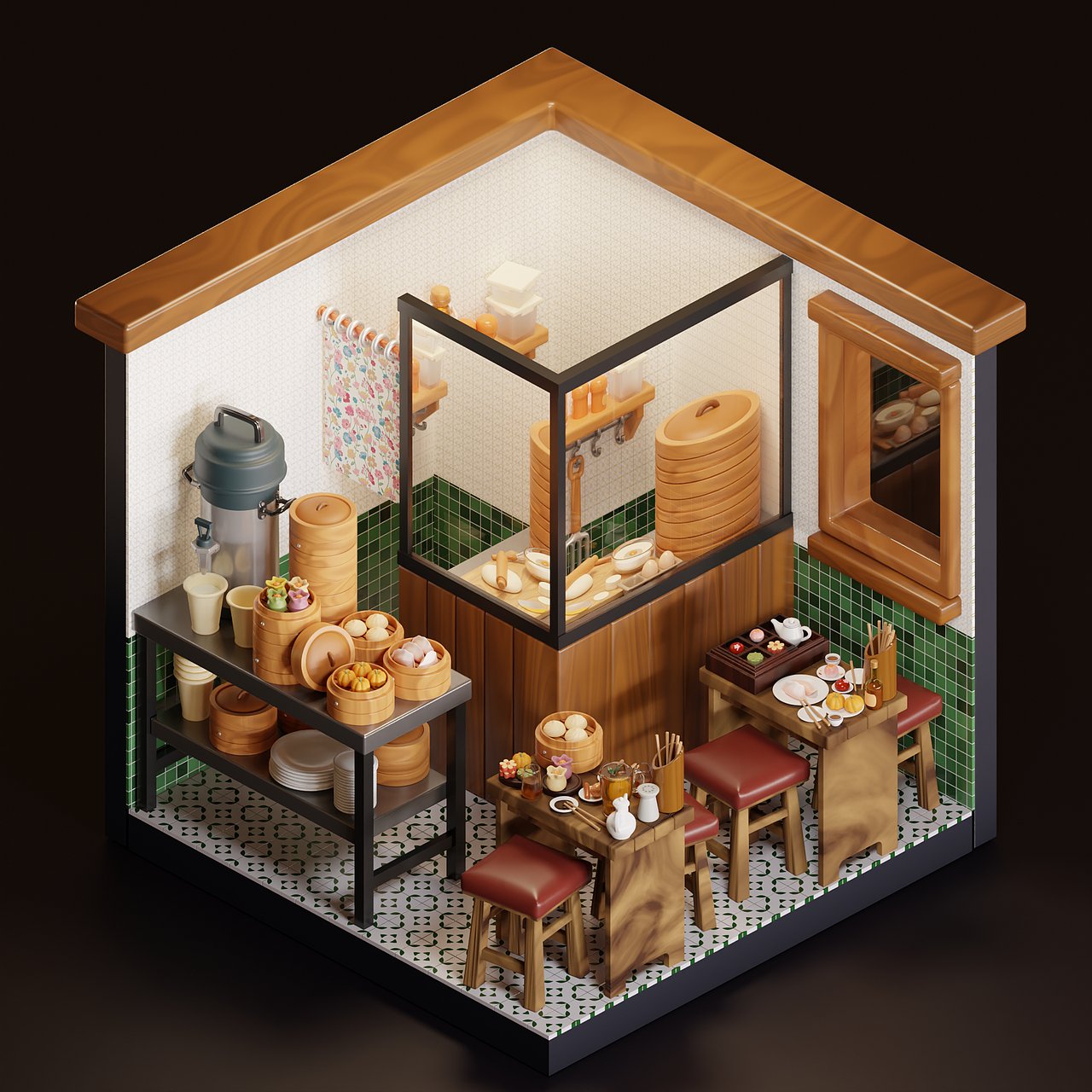 2024年4月blender建模渲染