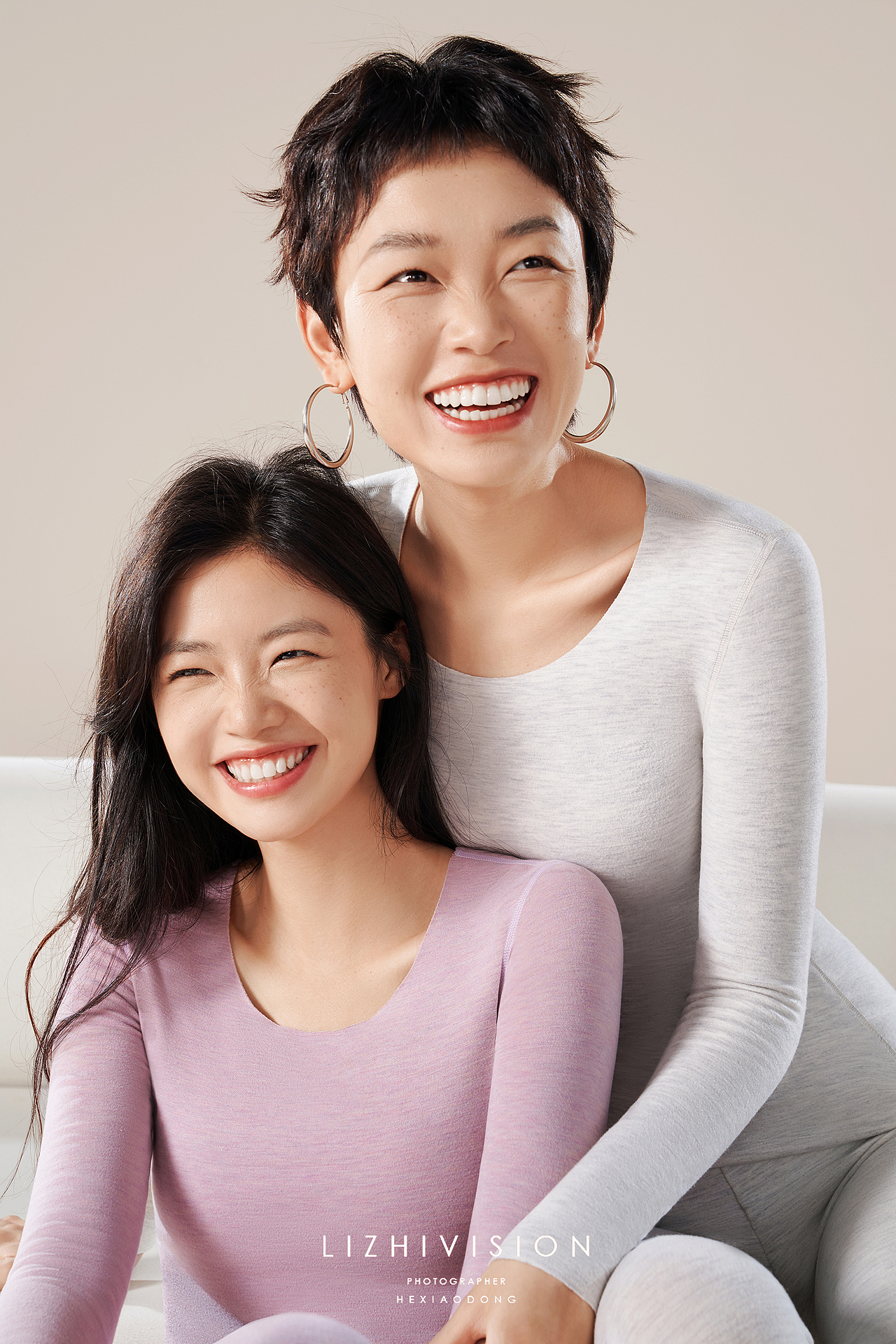 保暖内衣-形象片（图ZMzE3Nzk5NzUy） - 人像摄影 - 站酷设计师荔枝视觉原创素材 - 站酷ZCOOL