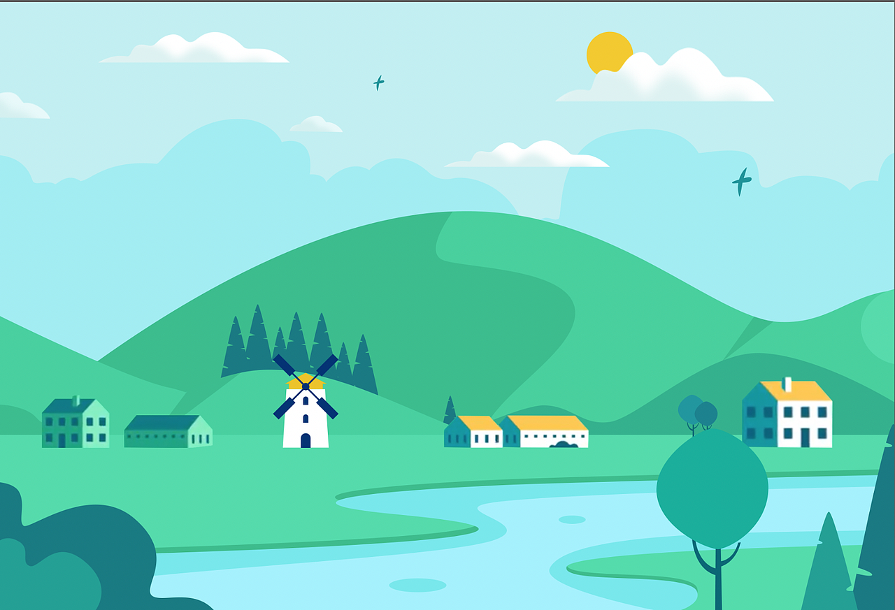 AE摄像机小山庄动画（图ZMzY3Mzk0OTg4） - 交互/UE - 站酷设计师暴躁鱼原创素材 - 站酷ZCOOL