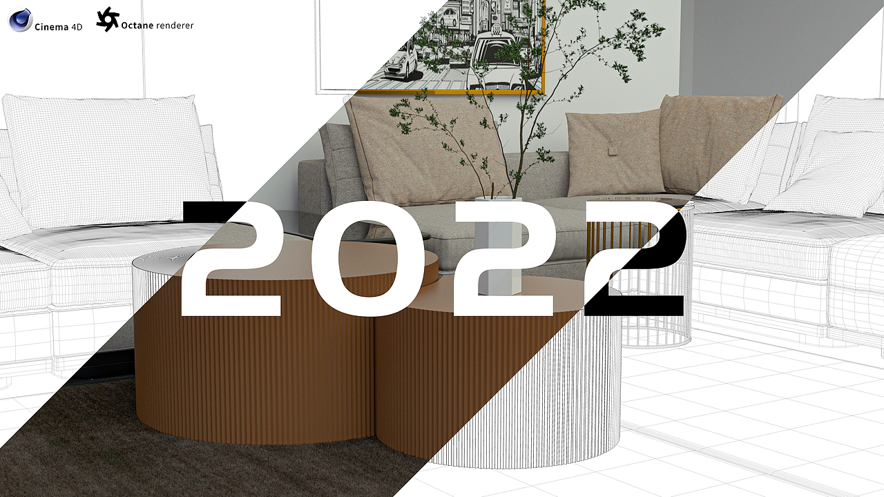 2022年末划水|沙发&新品渲染|（图ZMzI1MjQzNzU2） - 场景 - 站酷设计师小菊花样多原创素材 - 站酷ZCOOL