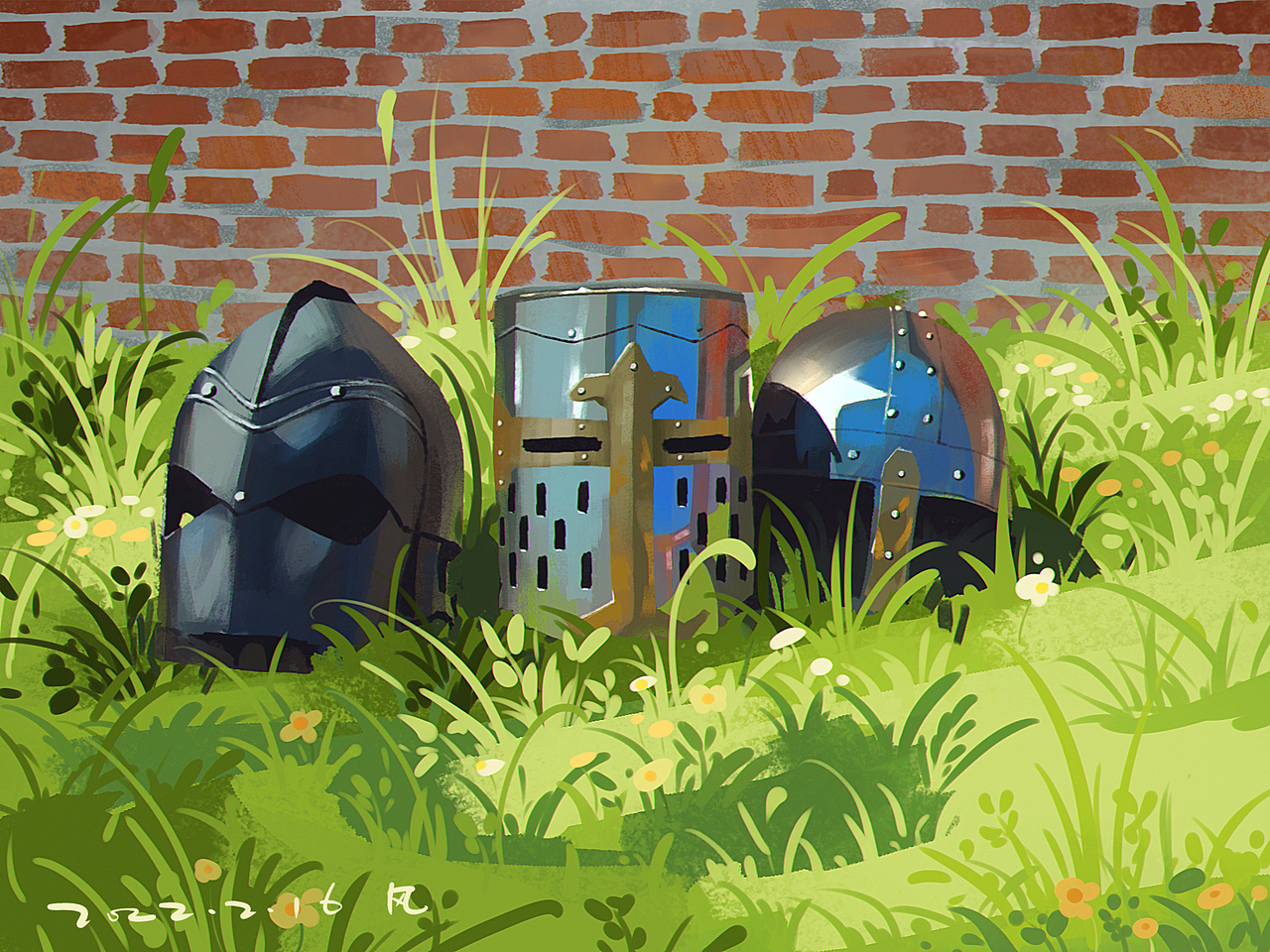 色彩练习 2022.1.1~2022.3.1