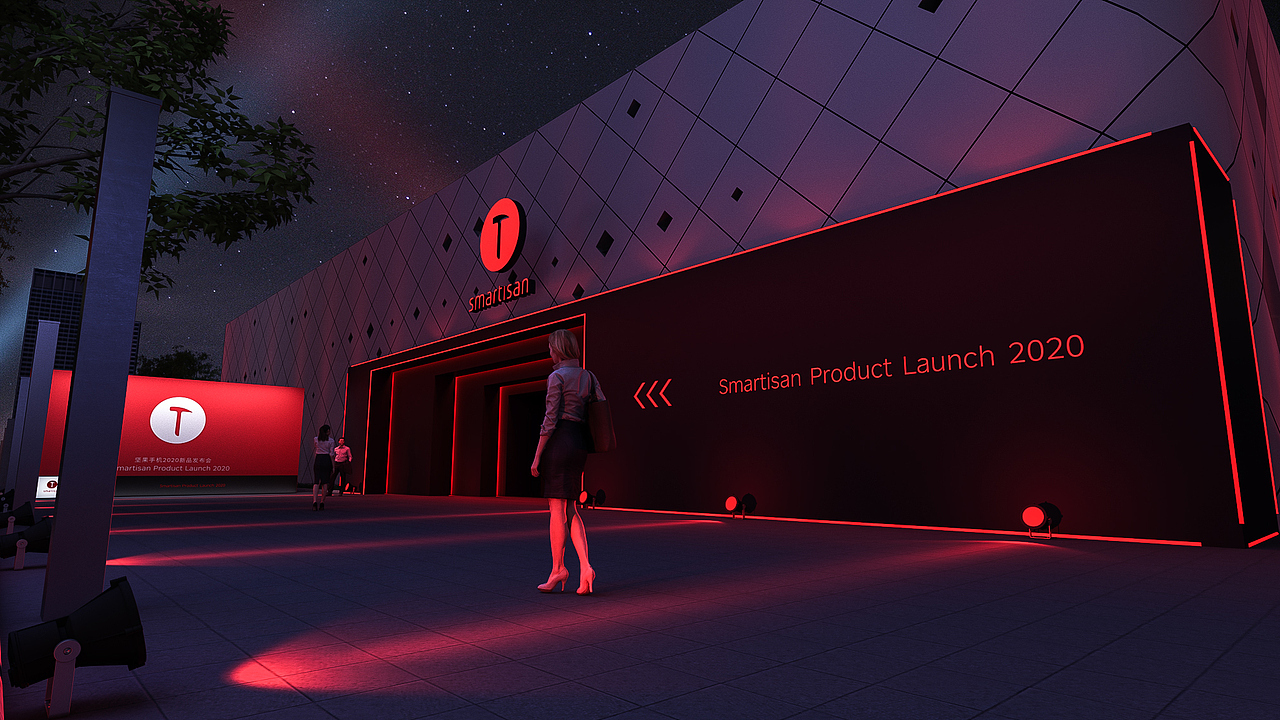 2020锤子科技新品发布会（图ZMzY4NTE5ODQ4） - 舞台美术 - 站酷设计师rockyyan原创素材 - 站酷ZCOOL