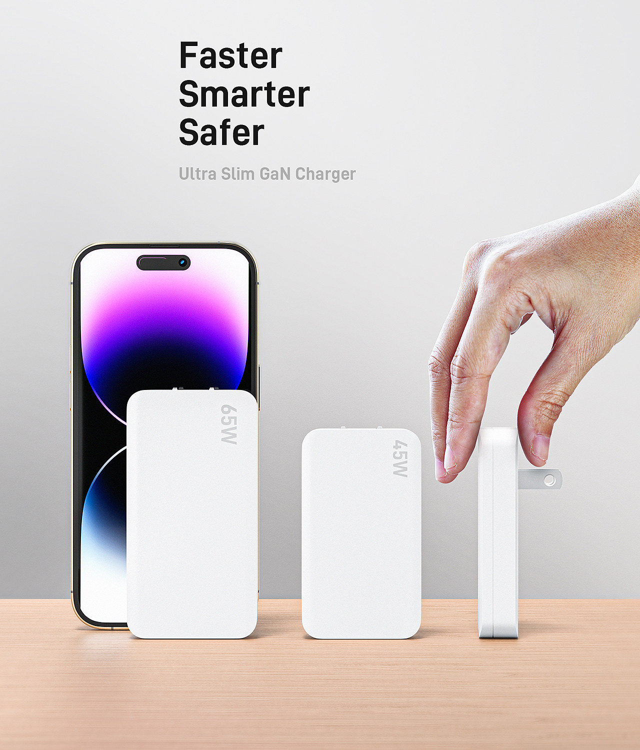 C4D产品渲染 | GaN氮化镓充电器-工作输出