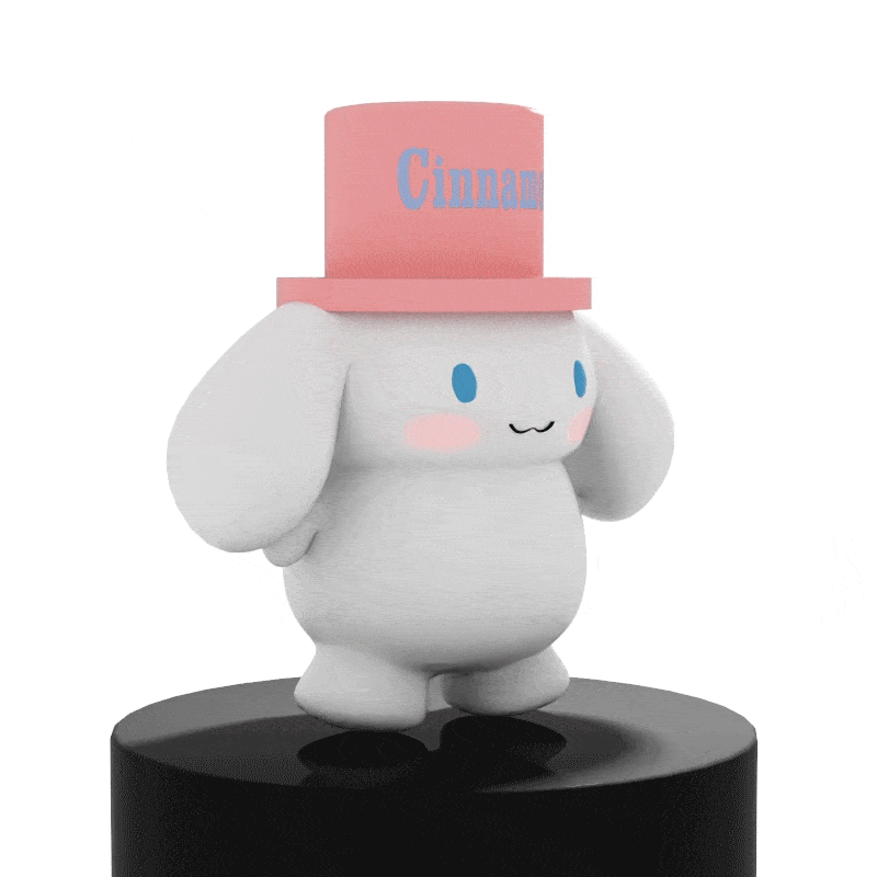 玉桂狗建模（图ZMzE0NjM5Nzg0） - IP形象 - 站酷设计师小木头86原创素材 - 站酷ZCOOL