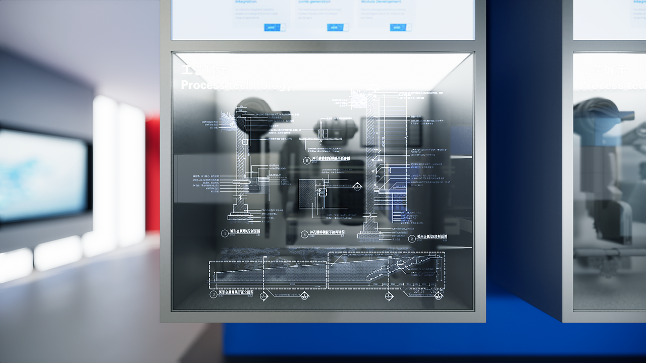 企业展厅设计（图ZMzQyMTg3NTIw） - 展陈设计 - 站酷设计师胡月月设计原创素材 - 站酷ZCOOL