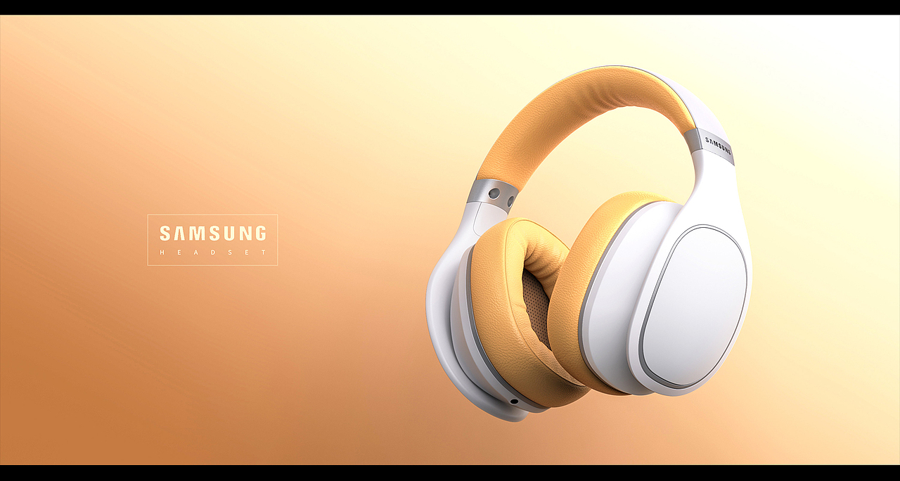 一套耳机图渲染