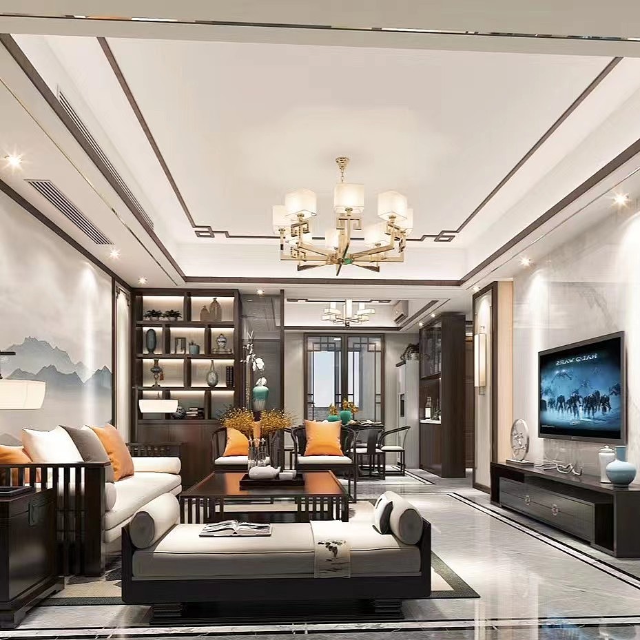 新中式风格，传统家具的经典元素（图ZMjk4MTc1NTY4） - 家装设计 - 站酷设计师盘锦川美装饰小冀原创素材 - 站酷ZCOOL