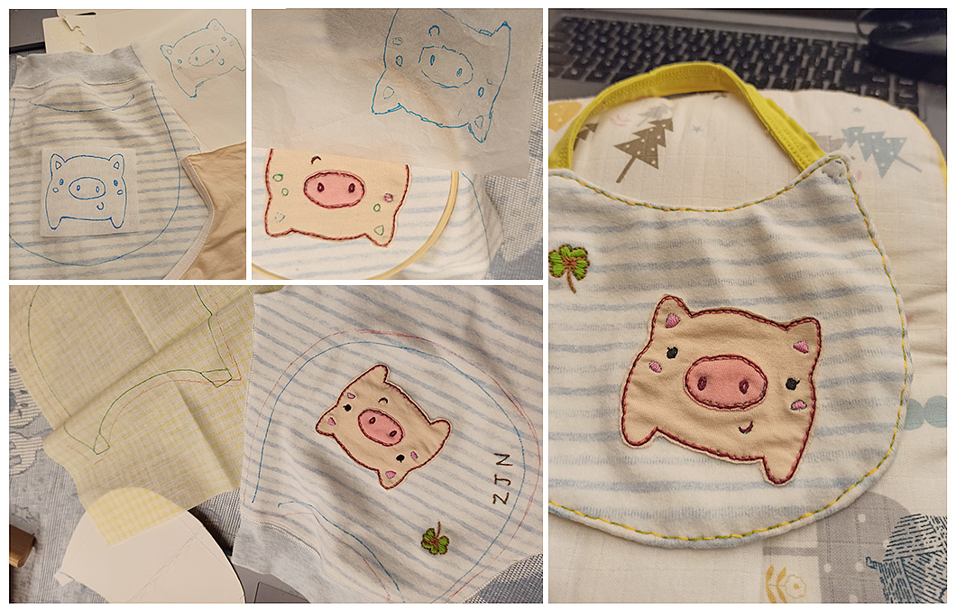 口水围兜~小居居