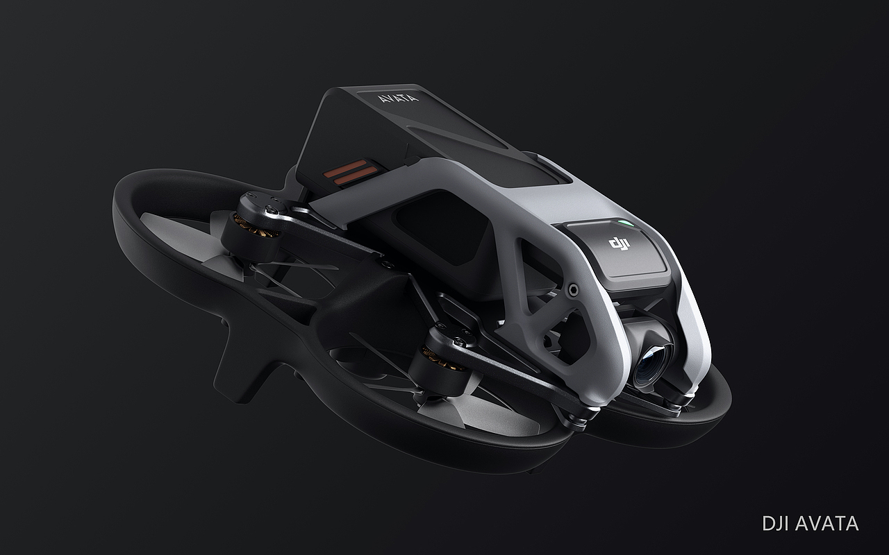 DJI 无人机渲染
