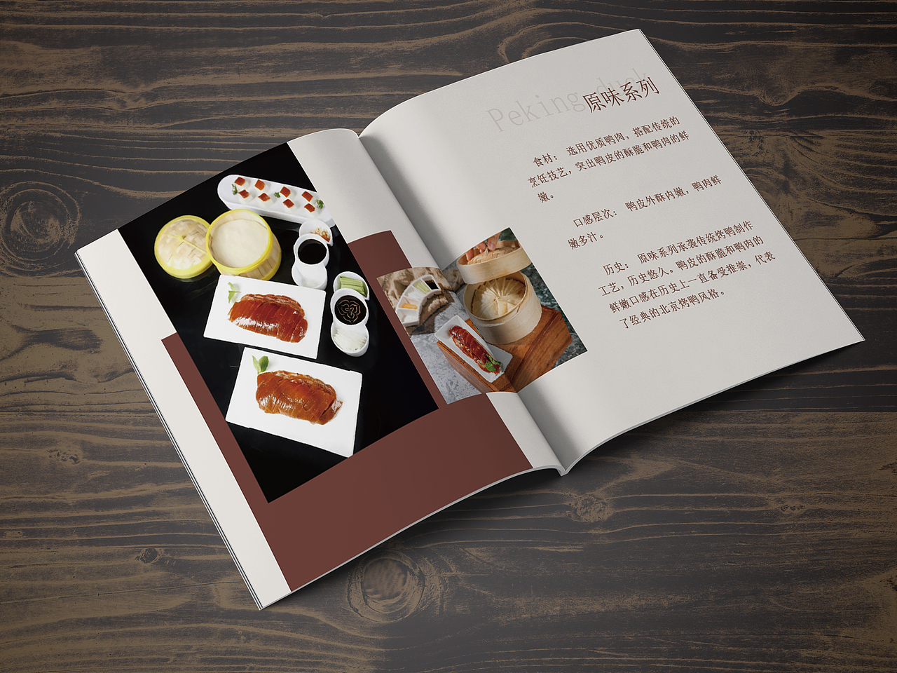 画册 餐饮画册 美食画册
