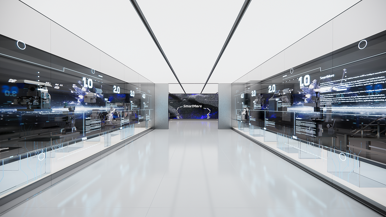 Smart More思谋企业智慧展厅设计丨展厅设计丨企业展厅