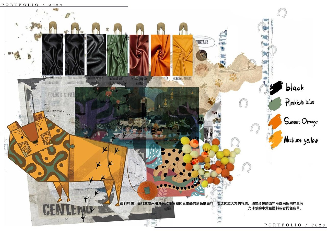 童装设计-狮子乐园（图ZMzY0NTE0OTc2） - 儿童服饰 - 站酷设计师Routong_onepiece原创素材 - 站酷ZCOOL