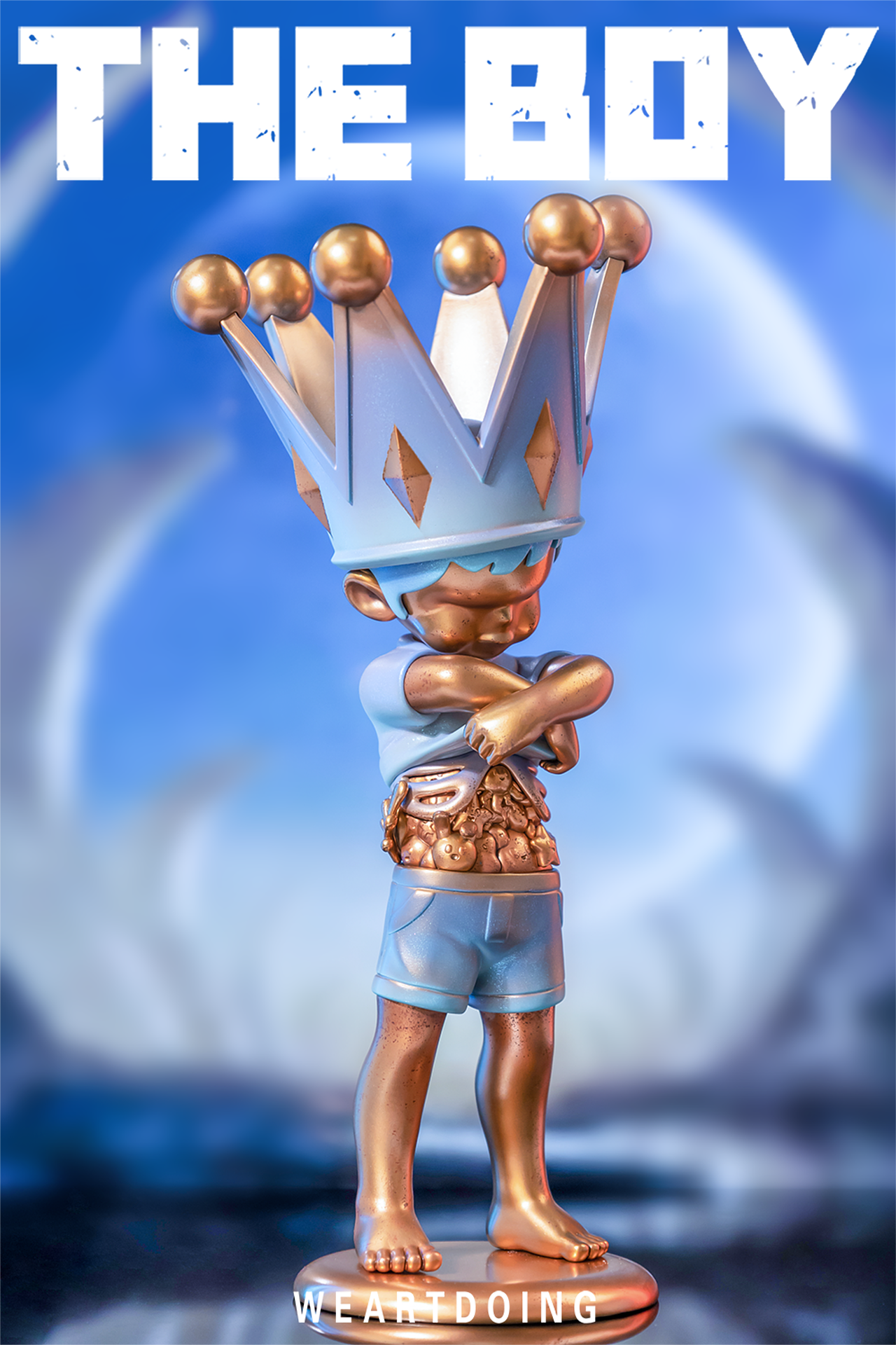 The Boy幻童雕像系列|在宇宙中寻找存在的意义（图ZMzQxMzQ5NzQ4） - 玩具 - 站酷设计师WeArtDoing原创素材 - 站酷ZCOOL