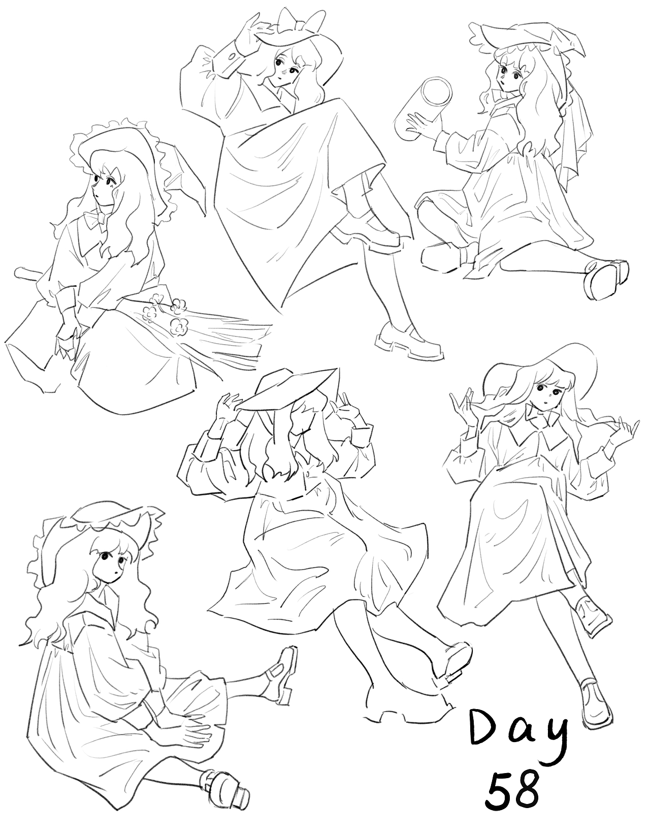 Day58@速寫班長#速寫60天挑戰(zhàn)賽（圖ZMjk5MDg0NDA4） - 創(chuàng)作習(xí)作 - 站酷設(shè)計師罐罐U_U原創(chuàng)素材 - 站酷ZCOOL