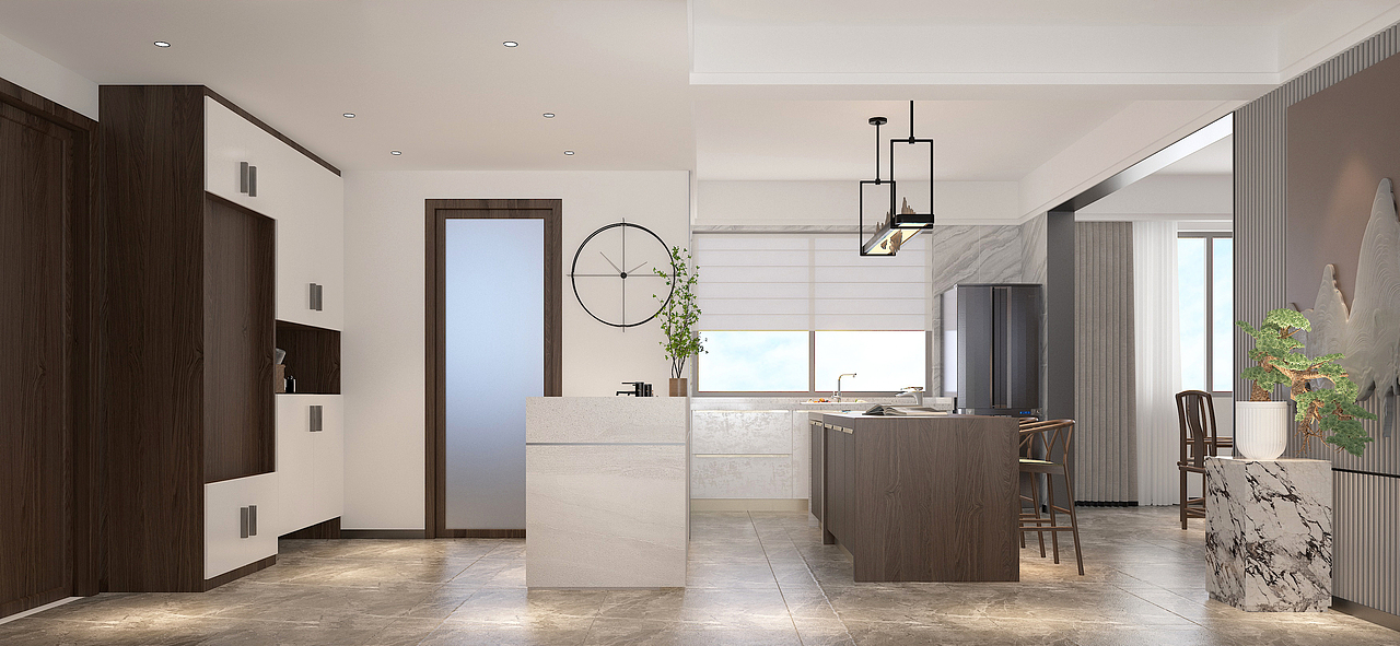 新中式（图ZMzE5ODM0MzQ4） - 家装设计 - 站酷设计师设计师小宋原创素材 - 站酷ZCOOL