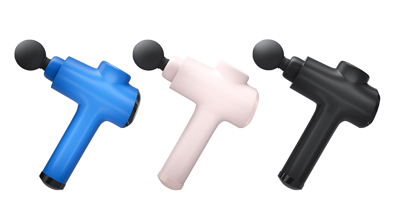 筋膜枪产品渲染（图ZMzE2NDI0NTky） - 产品 - 站酷设计师Axin_阿鑫原创素材 - 站酷ZCOOL