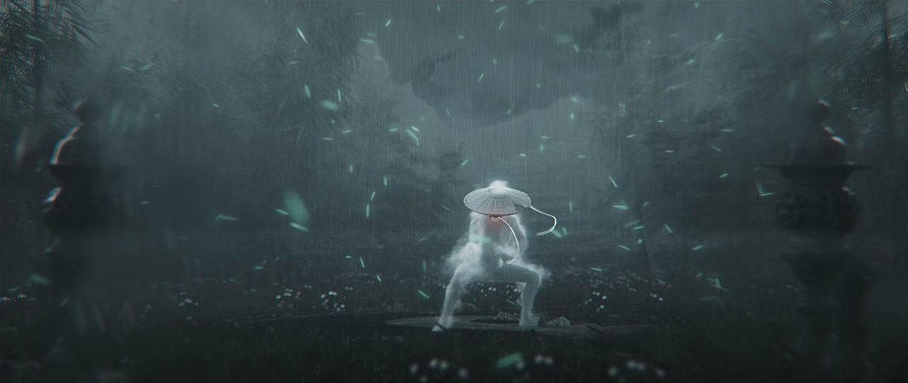 第五届世界3D渲染大赛【动态冥想/太极】作品-《侠》